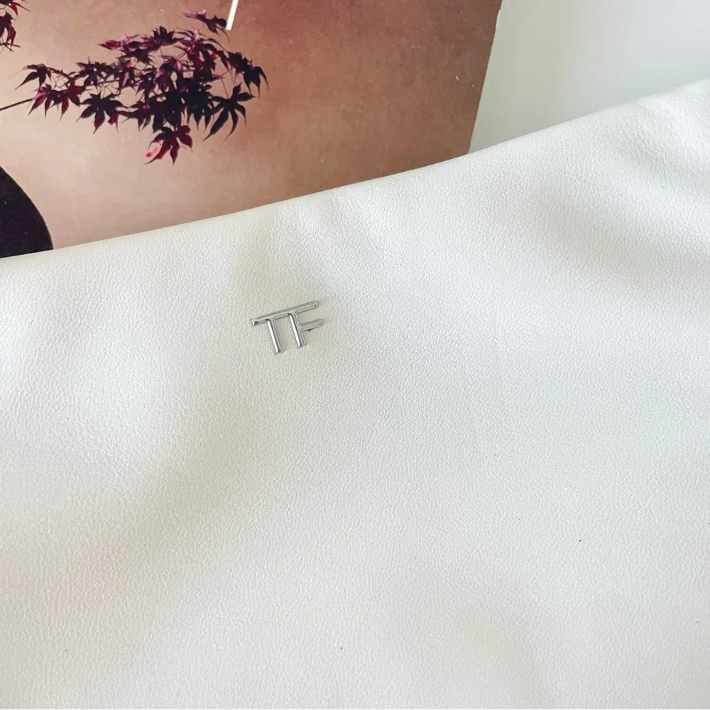 Tom Ford‎ Zip Cosmetic Bag White